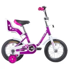 Детский велосипед NOVATRACK 12" Maple, фиолетовый 124MAPLE.PR9
